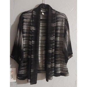 Chico's Sweater Cardigan For Women's Size 2(XL),Nilon And Spandex.